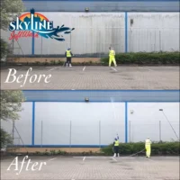 Cladding softwashing cleaners in Stanford in the Vale