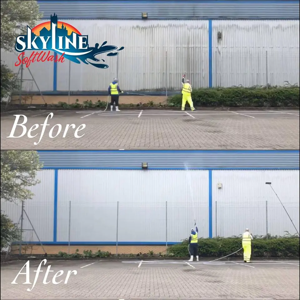 Cladding cleaning service Bourton-on-the-Water