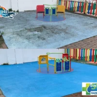 Professional school playground cleaning company in Gloucester