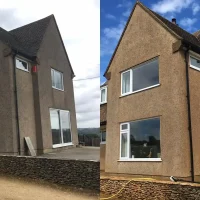 Professional render cleaning experts Gloucester